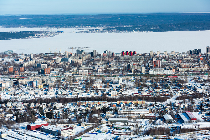 город петрозаводск карелия вид сверху 