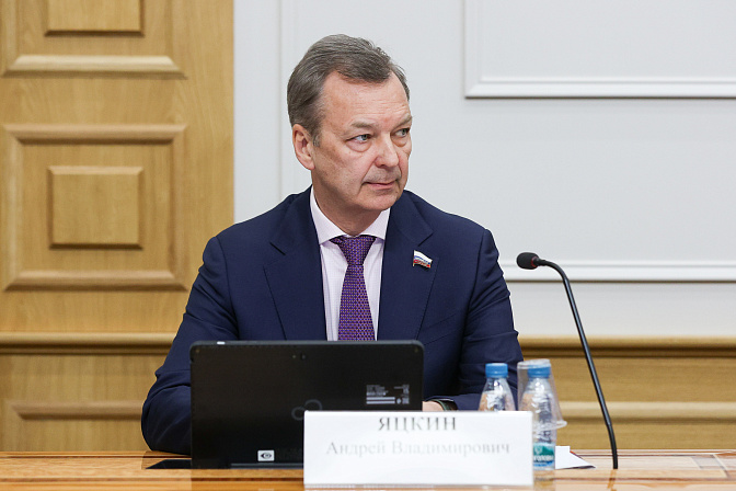 первый заместитель председателя сф андрей яцкин
