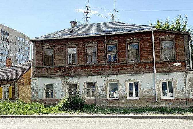 ветхое жильё старый дом