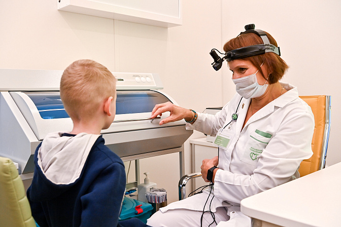 детский окулист 