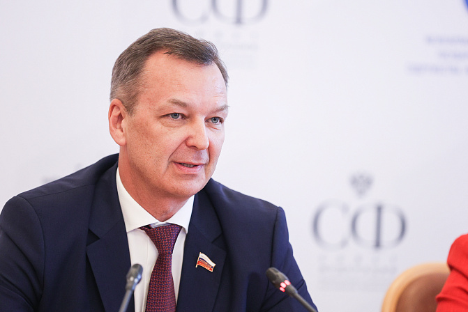 Андрей Яцкин. Фото: СенатИнформ/ Пресс-служба СФ