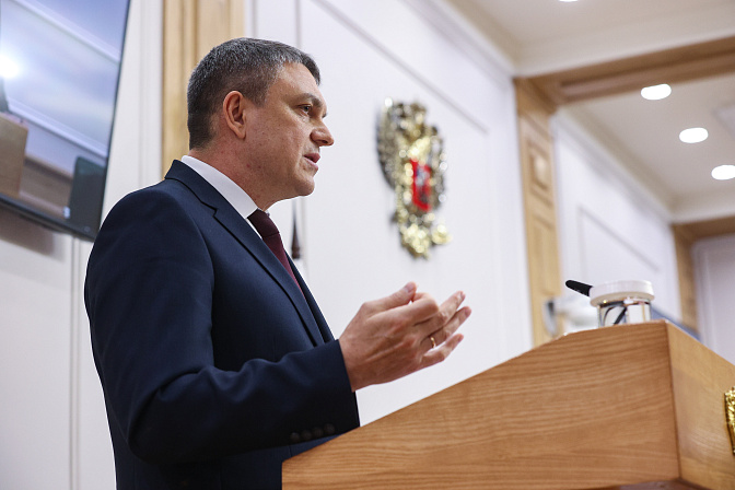 Глава Луганской Народной Республики Леонид Пасечник