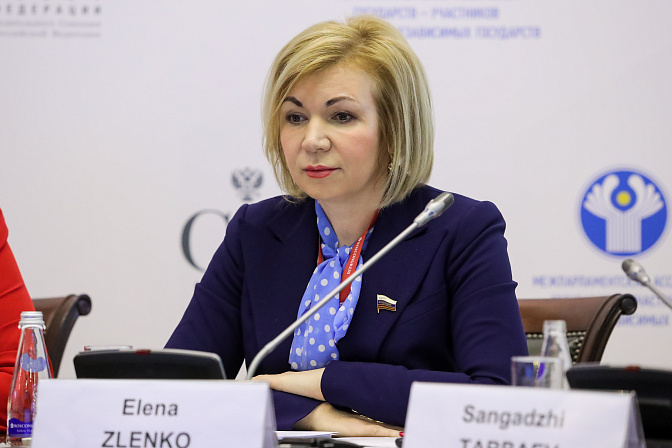 Елена Зленко. Фото: СенатИнформ/Пресс-служба СФ