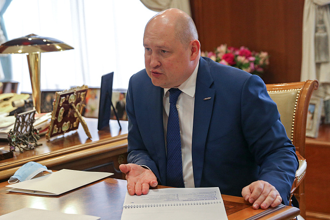 Михаил Развожаев. Фото: СенатИнформ/ Пресс-служба СФ