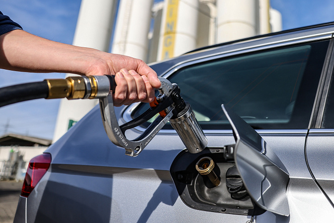 заправка газом 