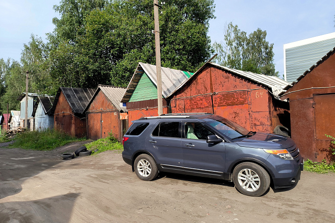 гараж машина 