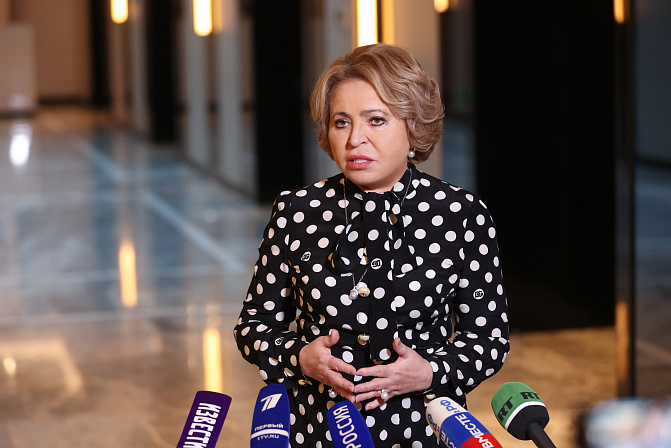 Валентина Матвиенко. Фото: СенатИнформ/ Пресс-служба СФ