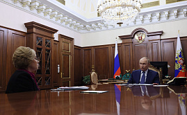 Матвиенко: в центре внимания работы СФ – содействие достижению целей СВО