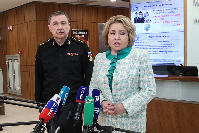 Валентина Матвиенко. Фото: СенатИнформ/ Пресс-служба СФ