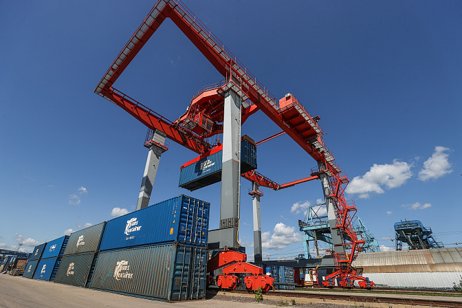 транспортно-логистический центр контейнер груз 