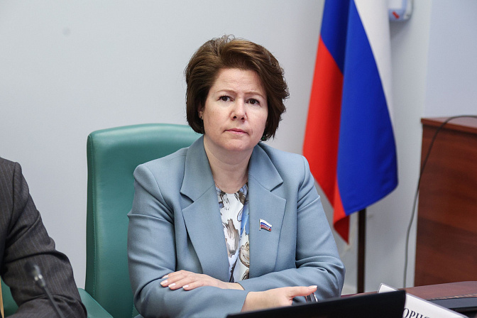 Анастасия Жукова. Фото: СенатИнформ/ Пресс-служба СФ