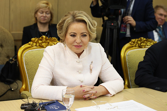 Валентина Матвиенко. Фото: СенатИнформ/ Пресс-служба СФ