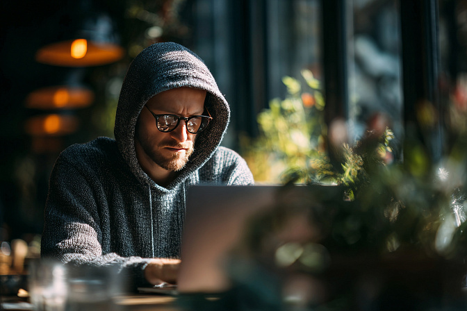 ии работа на компьютере ноутбук 