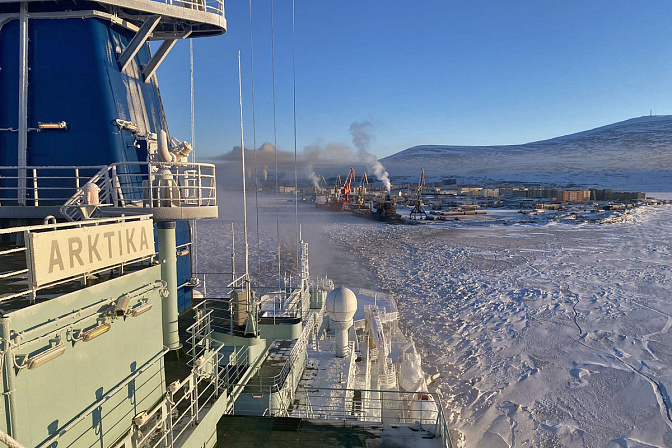арктика север ледокол 