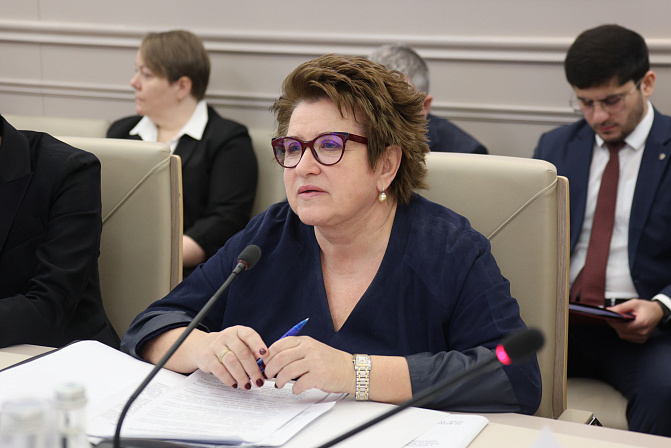 Любовь Глебова. Фото: СенатИнформ/ Пресс-служба СФ