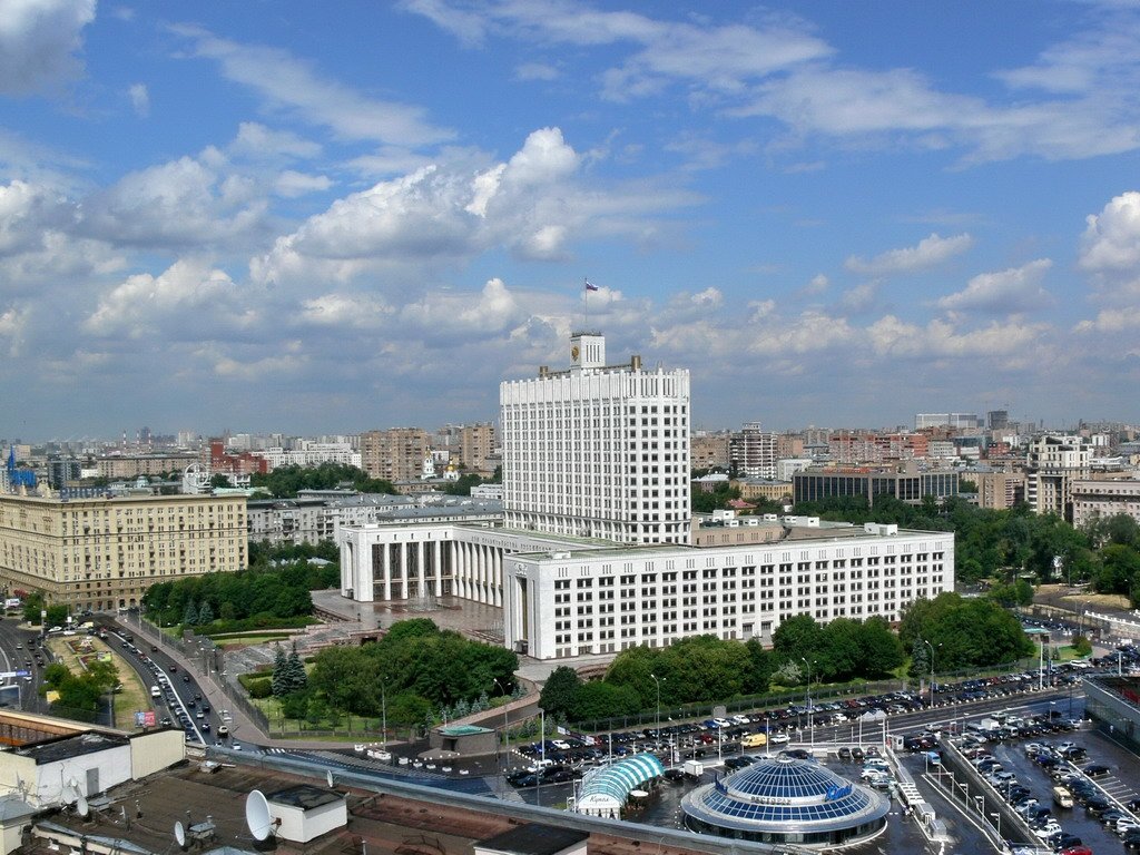 Здание правительства москвы фото