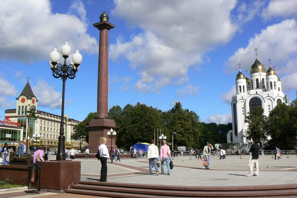 Площадь в калининграде фото